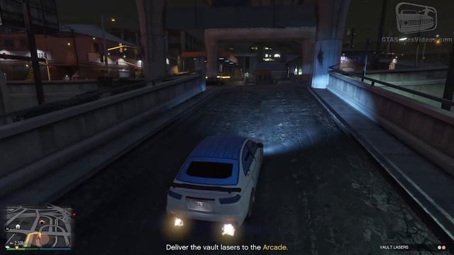 GTA Online The Diamond Casino Heist - Heist Prep: Vault Lasers [Solo] смотреть онлайн