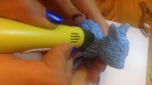 3D ручка рисуем My Little Pony(MLP) - Rainbow Dash-3D Pen art