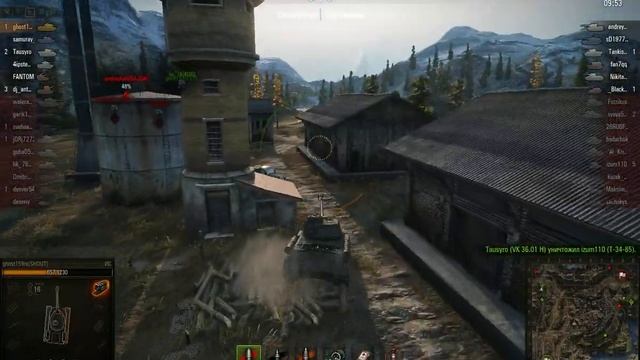 ИС - Мастер в первом же бою со 100мм ору