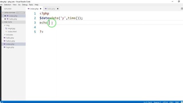 45-Date and Time in PHP | How to get date in PHP Hindi смотреть онлайн