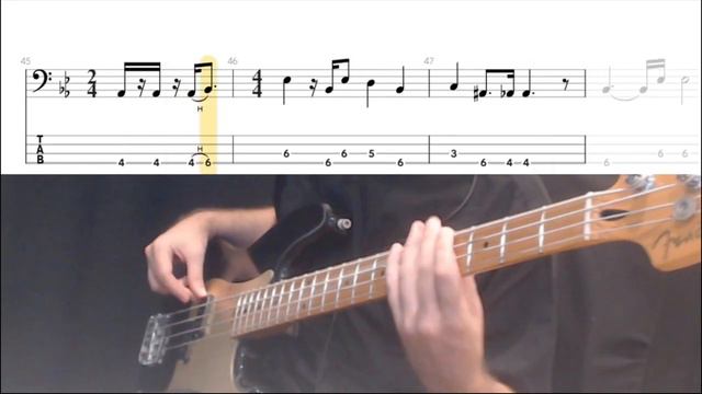 Believe in Love by Scorpions - Bass Cover (tablature & notation included)