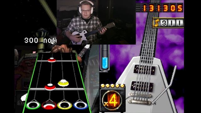 Playing GH On Tour with a guitar controller смотреть онлайн
