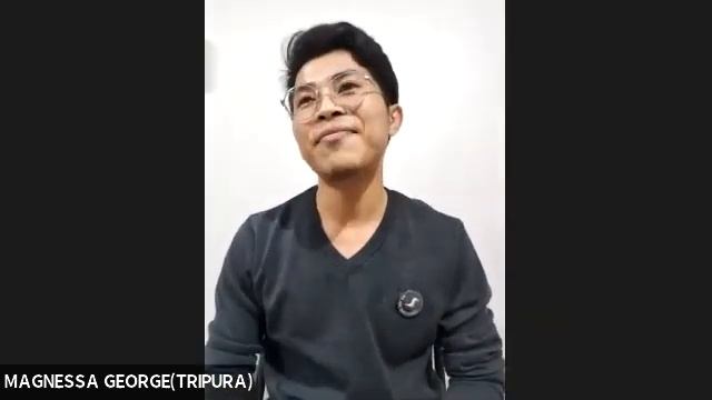 MAG-HYV: Hindi MBM_Guest Speaker: Mr. George_Tripura, India смотреть онлайн