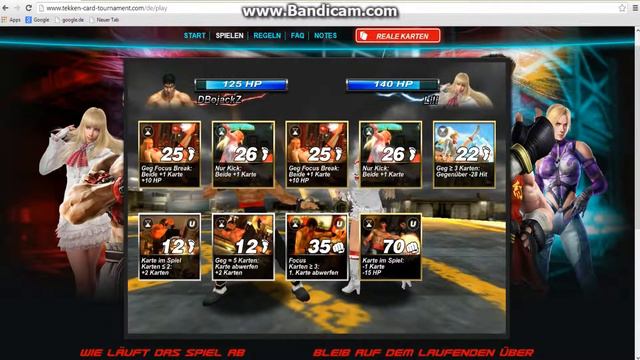 Let's Show Tekken Card Tournament #004 Win without Head смотреть онлайн