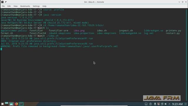 IntelliJ IDEA 2016 Community Edition installation on Manjaro Linux 17.1 KDE Plasma Edition смотреть онлайн