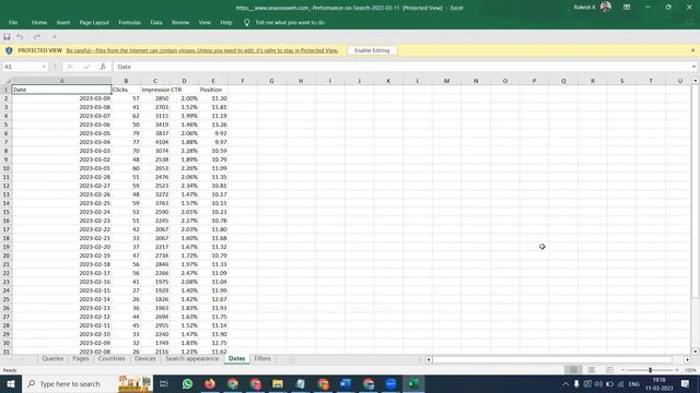 Website Performance Report In Google Search Console | SEO Course 2023 | Digital Rakesh смотреть онлайн