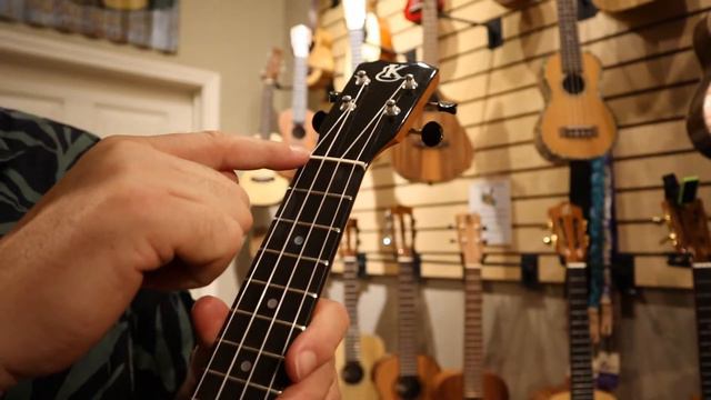 Kanile'a K-1SS Solid Koa Super Soprano Ukulele Demo by UKE Republic смотреть онлайн