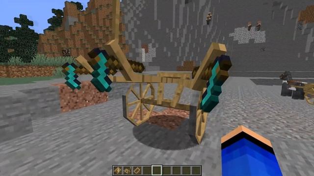 ? Телеги в Майнкрафт | Обзор мода Minecraft [1.15.2] AstikorCarts смотреть онлайн