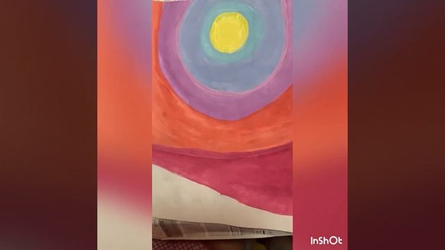Рисуем красивый яркий рисунок смотреть онлайн