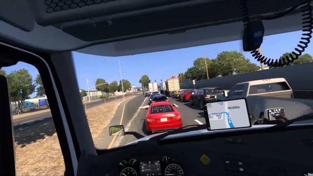 REALISTIC ONWER OP TV LOAD TRUCKING AMERICAN TRUCK SIMULATOR RTX 4060 VR 1.49.3.1