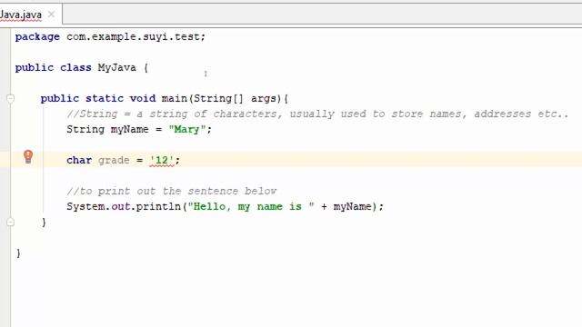 Compile and run Java programs in Android Studio - Commonly used variables смотреть онлайн