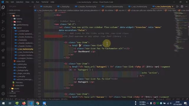 21 Toko Online Codeigniter - Halaman Dashboard смотреть онлайн