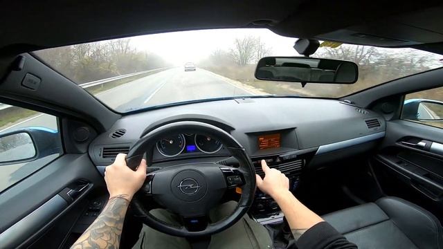 Opel Astra H OPC 2.0T 241hp | POV Test Drive
