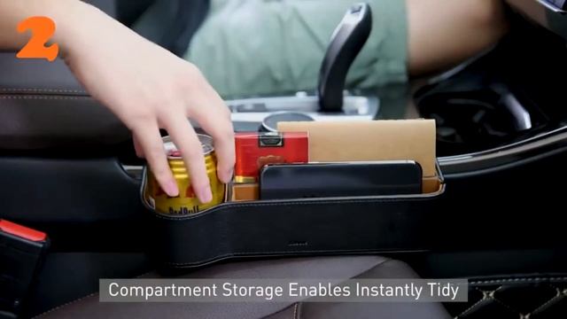Универсальный Кожаный Автомобильный Органайзер Baseus смотреть онлайн
