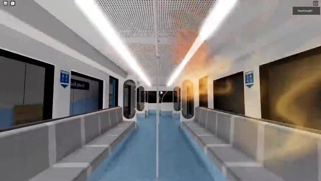 Видеообзор станции метро Duck Pond (Airport line) и поезда на ней смотреть онлайн