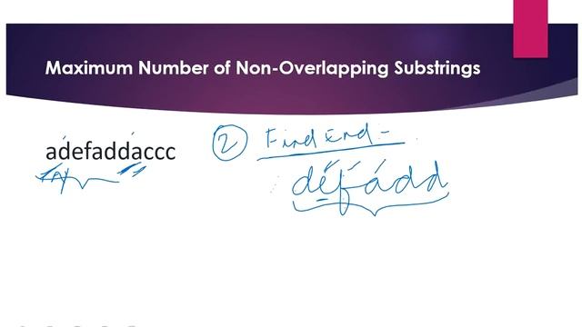Maximum Number of Non-Overlapping Substrings | LeetCode 1520 | Coders Camp смотреть онлайн