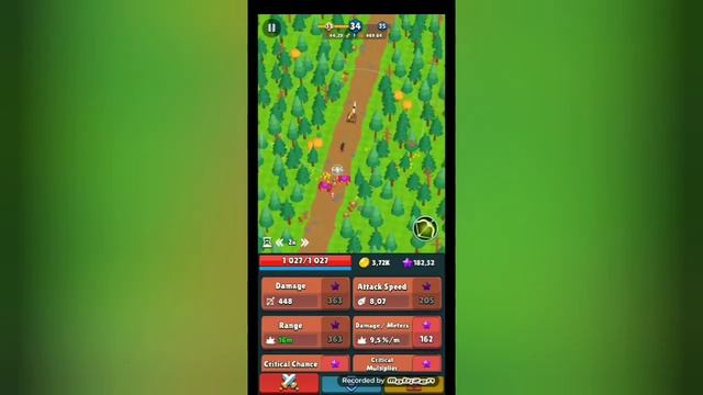 Прорыв обороны противника. Прохождение игры Idle archer tower defense. Часть 4. смотреть онлайн