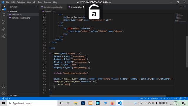 Tutorial Menampilkan+Input Data (CRUD PHP-MYSQL) смотреть онлайн