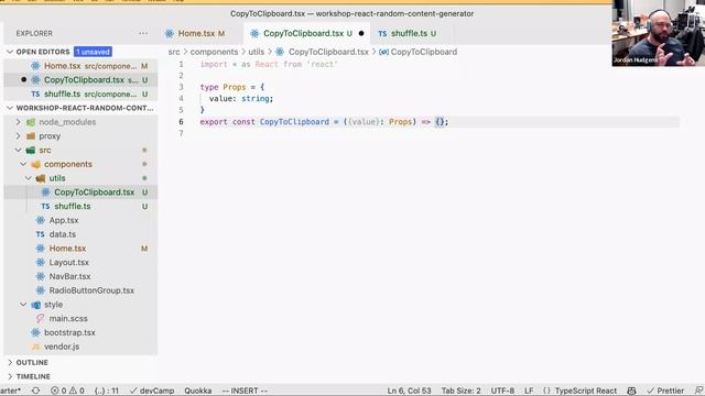 1/4/2023 - Build A Random Content Generator in React смотреть онлайн