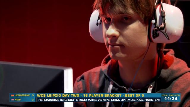 HeRoMaRinE vs Neeb TvP - RO16 - WCS Leipzig 2018 - StarCraft II смотреть онлайн