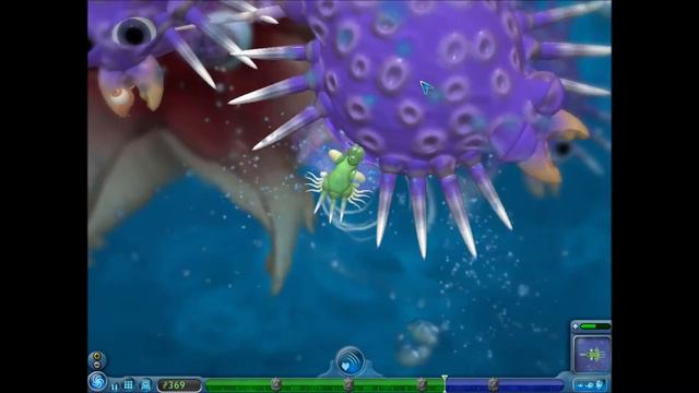 Spore - killing an epic cell in Cel Stage смотреть онлайн