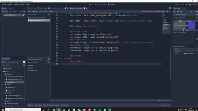 GODOT Autosave Feature (9 mins tutorial) смотреть онлайн