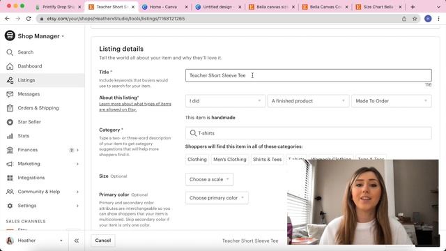 How to Place Mockups, SEO, Title & Tags on Etsy | Start a T-shirt Business Part 3 смотреть онлайн
