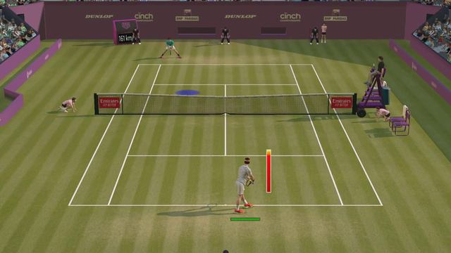 Full Ace Tennis Simulator : Dimitrov VS Wawrinka (Queen’s Club) смотреть онлайн