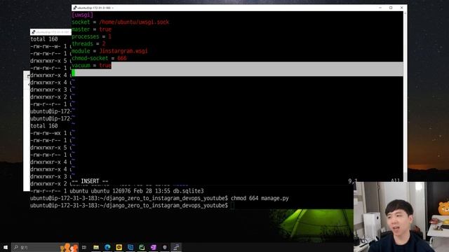 django : 제로부터 시작하는 인스타그램 devops 2편 | NGINX 웹서버 설치해서 장고 서비스하기 | nginx + uwsgi + django смотреть онлайн