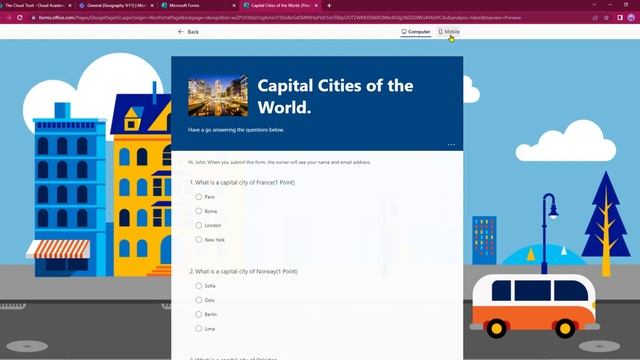 HOW TO: Import Word and PDF Documents into Microsoft Forms | NEW FEATURE 2022 смотреть онлайн