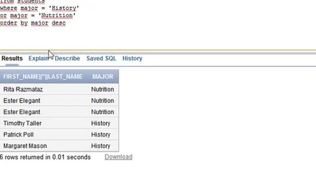 Oracle PLSQL Basico Parte 2a - Consultas (queries) смотреть онлайн