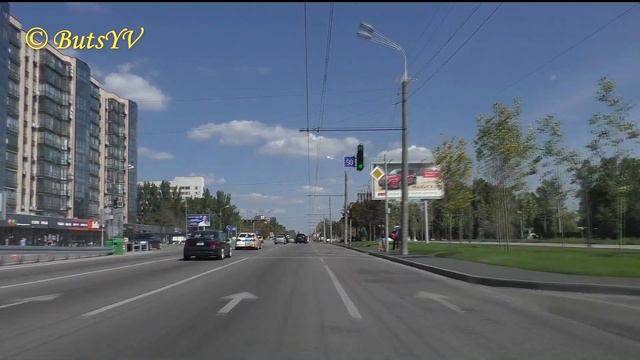 Город Днепр. Набережная Победы. Dnipro city. Embankment of Pobeda смотреть онлайн