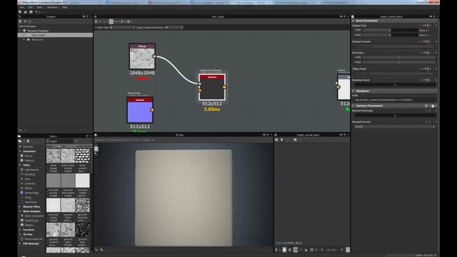 Allegorithmic Substance Designer - The 9 Nodes of Christmas - DAY 1 смотреть онлайн