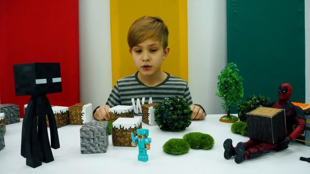 Секреты игры Майнкрафт - Добываем золото для Дэдпула на сервере Minecraft! смотреть онлайн