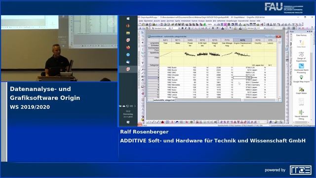 Origin-Workshop an der FAU смотреть онлайн