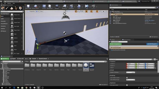 Using UE4 construction scripts to generate procedural walls (persistent) смотреть онлайн