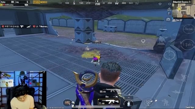 SAĞLAM BAPE TAKIMINA 1VS4 ATTIM! İNANILMAZ FİGHT! - PUBG MOBİLE смотреть онлайн