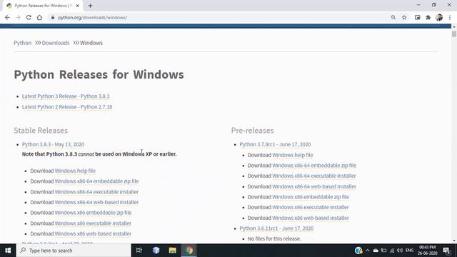Installing Python in Windows 10 | How to install Python in Windows10 OS смотреть онлайн