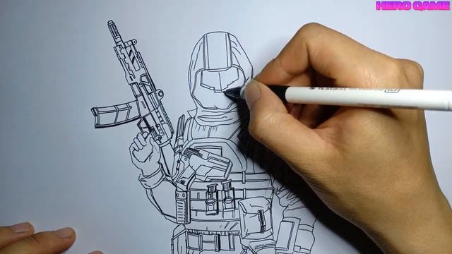 Draw Skin Merc 5 Yellow Snake Call Of Duty Mobile смотреть онлайн