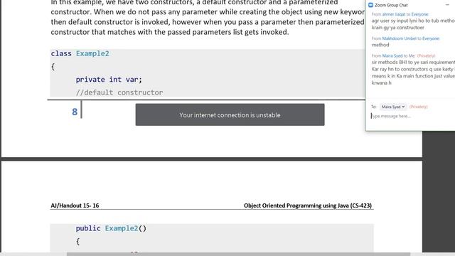 Argument constructor in java | Week 08-e смотреть онлайн