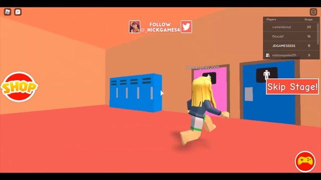 Onsnappen van school | Esacpe The School | roblox #23 смотреть онлайн