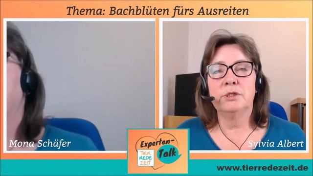TierRedeZeit Experten Talk - Bachblüten Fürs Ausreiten