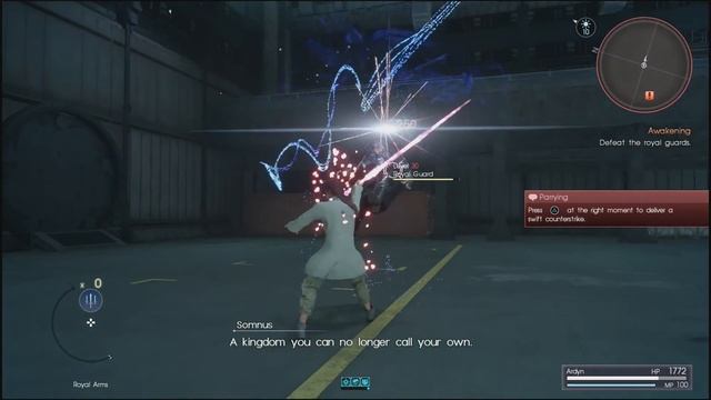 FINAL FANTASY XV Episode Ardyn Playthrough Part 1 The Beginning (PS4) смотреть онлайн