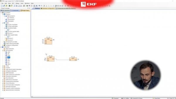 Написание программы и библиотека функций в PRO-Logic master