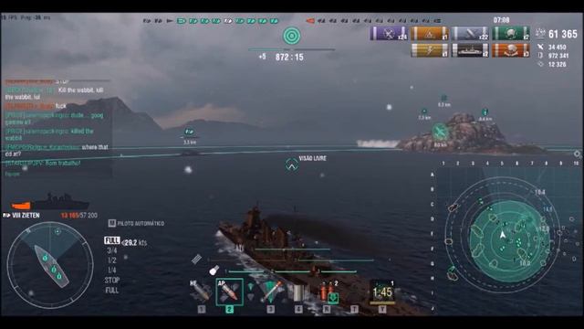 World of Warships #300 - Encouraçado Zieten смотреть онлайн