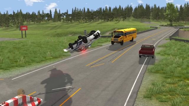 Emergency Response Crashes 5 | BeamNG.drive смотреть онлайн