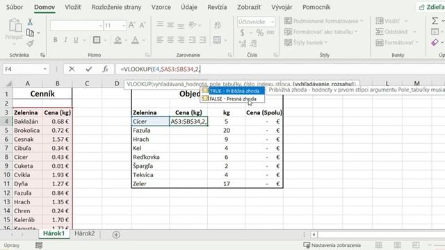 Excel fukcia Vlookup - vysvetlená na príklade смотреть онлайн