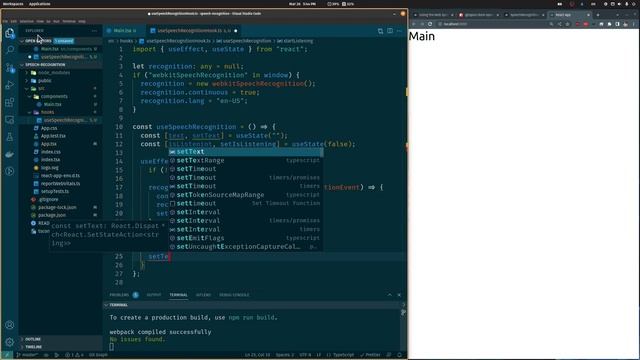 React Speech Recognition Tutorial смотреть онлайн
