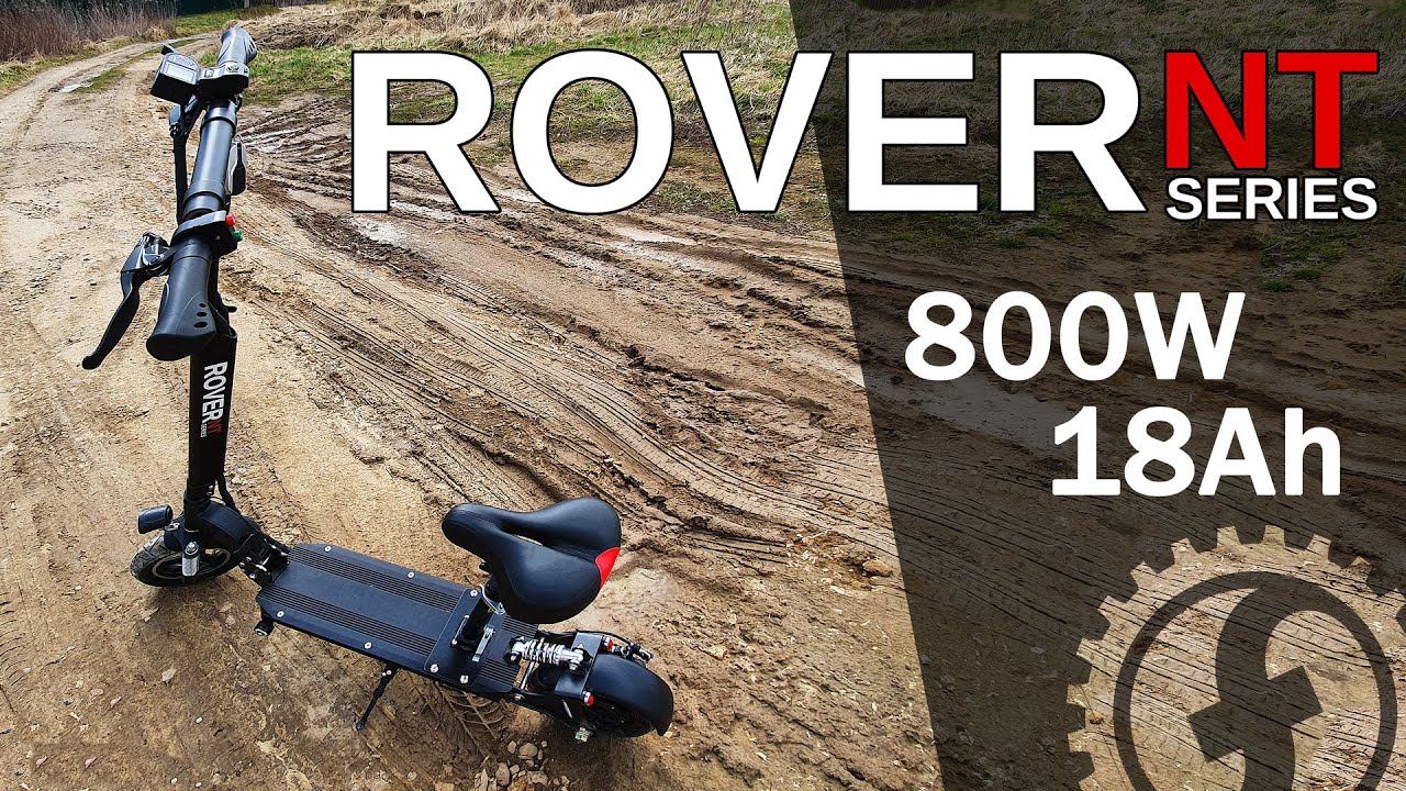 Обзор электросамоката с сиденьем Rover NT | 800W 48V 18Ah