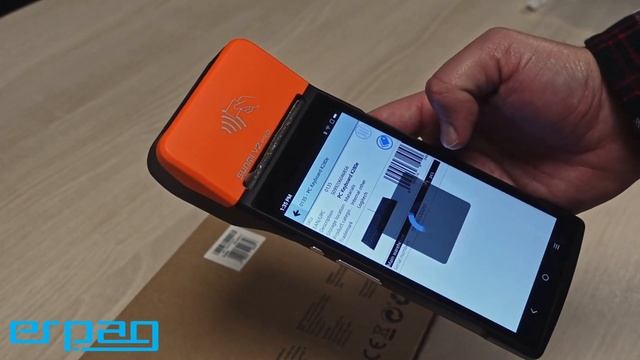 Sunmi V2 Label Printing in ERPAG Mobile app смотреть онлайн